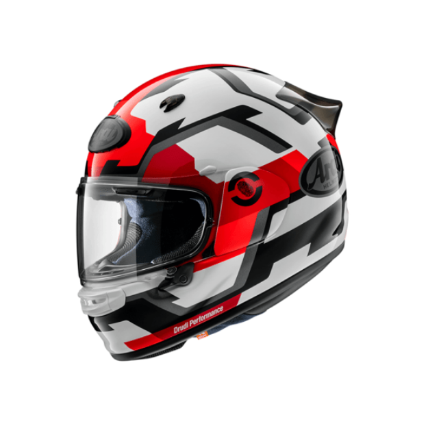 Arai Quantic Face Red  resmi