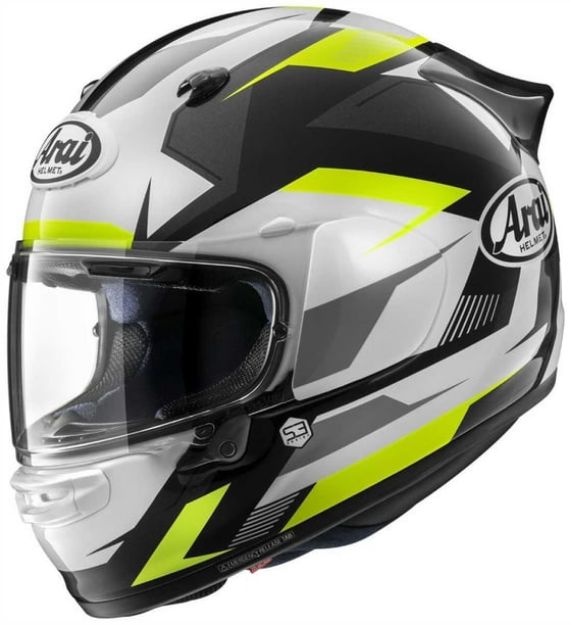 Arai Quantic Supra Yellow resmi