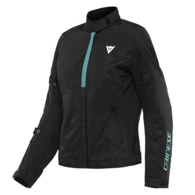 Dainese Risoluta Air Black Acqua Green Kadın resmi