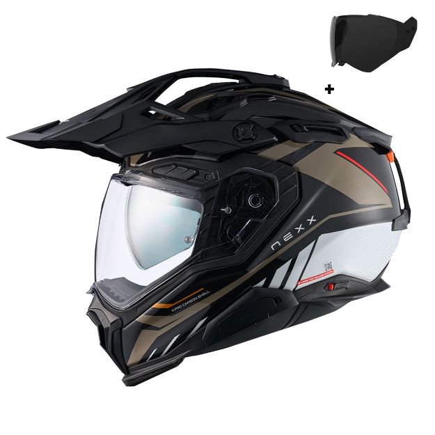 Nexx X.Wed 3 Gobi Kum-Beyaz resmi