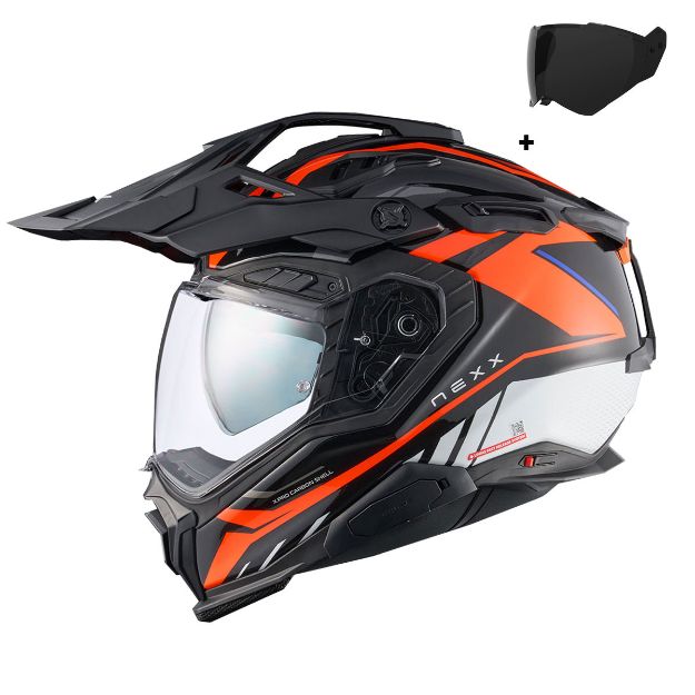 Nexx X.Wed 3 Gobi Turuncu-Beyaz resmi