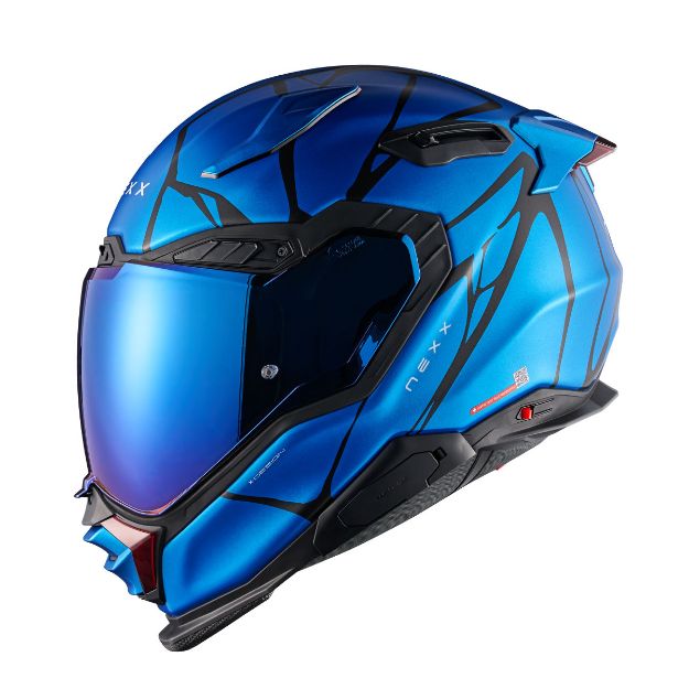 Nexx X.Wst 3 B-Side Mat Mavi-Siyah resmi