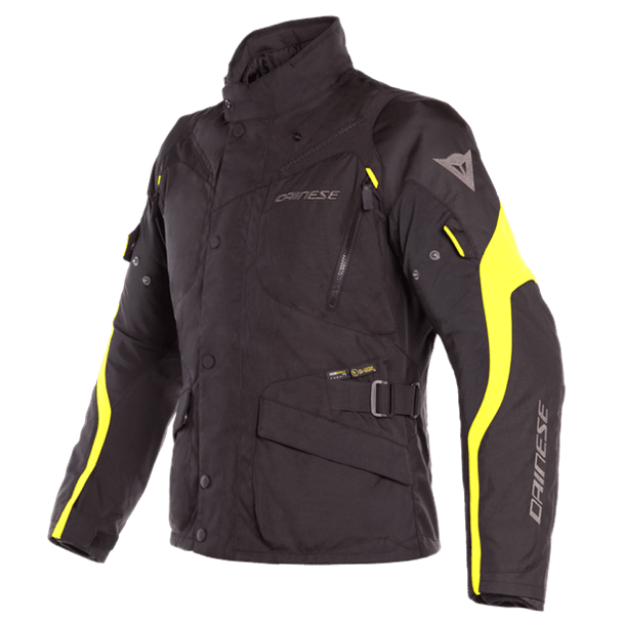 Dainese Tempest 2 Black Fluo Yellow D-Dry resmi
