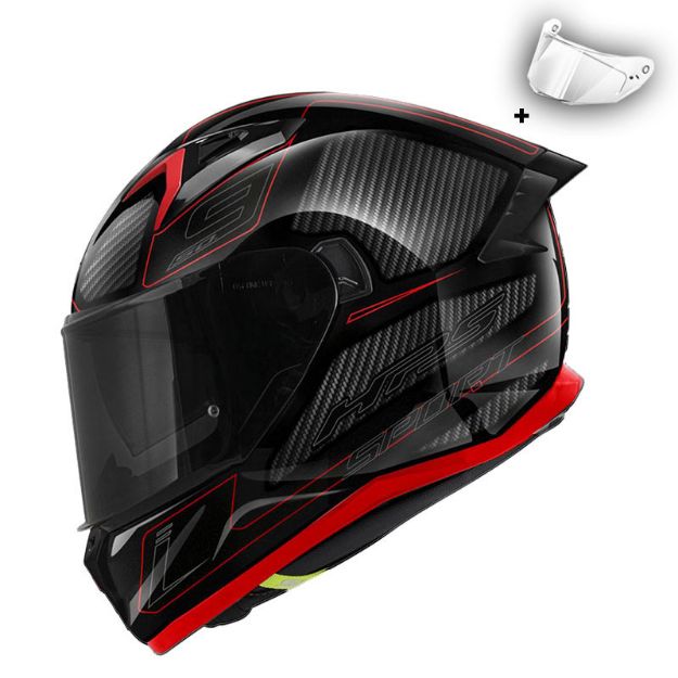 Givi 50.9 Enigma Siyah-Titanium-Kırmızı resmi