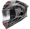 Givi 50.3 Quasar Mat Titanium-Siyah-Kırmızı resmi