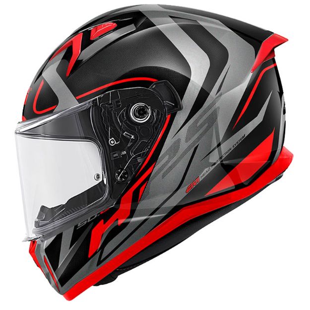 Givi 50.8 Racer Siyah-Titanium-Kırmızı resmi