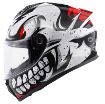 Givi 50.X Bones Beyaz-Kırmızı resmi