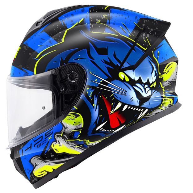 Givi 50.X Wild Mat Siyah-Mavi resmi