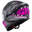 Givi 50.X Sharkbite Mat Siyah-Gri-Pembe resmi