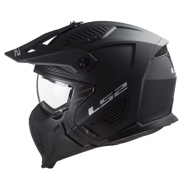 Ls2 Drifter Mat Siyah resmi