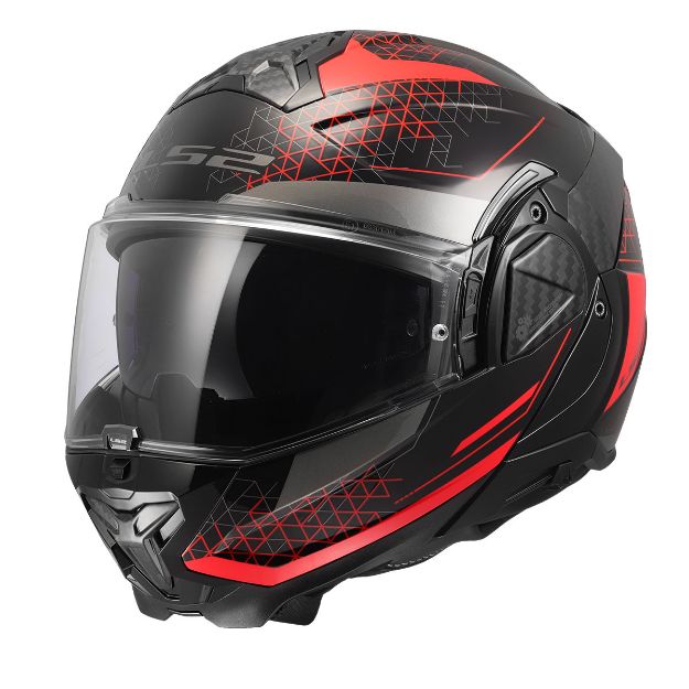 Ls2 Advant 2 Astral Kırmızı resmi