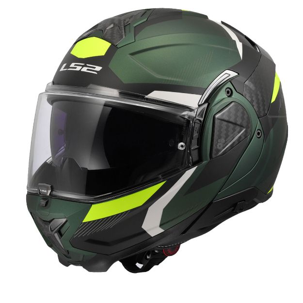 Ls2 Advant 2 Triple Mat Yeşil-Siyah-Sarı resmi