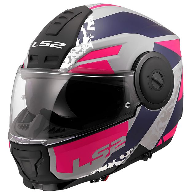 Ls2 Scope 2 Oxyd Mat Gri-Mavi-Mor resmi